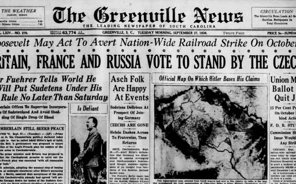 Telegraph: Η Ουκρανία θα προδοθεί από τη Δύση όπως Τσεχοσλοβακία και Πολωνία στον&hellip;