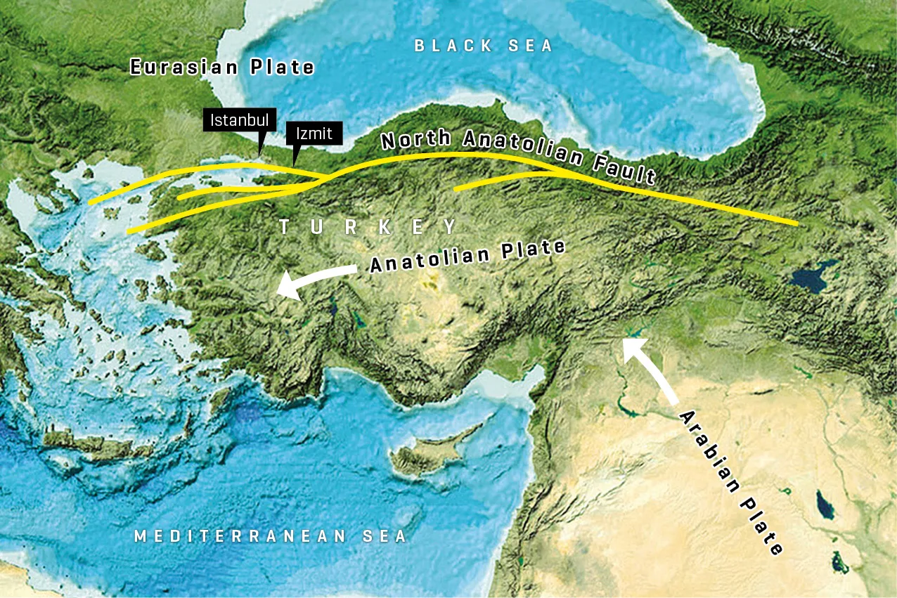 Πόσο θα επηρεάσει την Ελλάδα ένας μεγάλος σεισμός στην Τουρκία