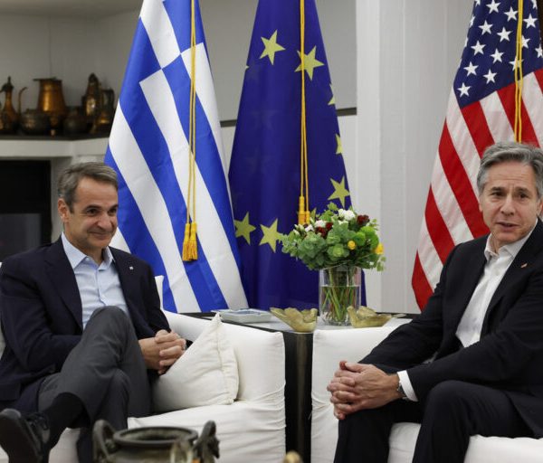 Μητσοτάκης σε Μπλίνκεν: Είναι πολύ σημαντικό να ενισχύουμε τις διμερείς σχέσεις ως&hellip;