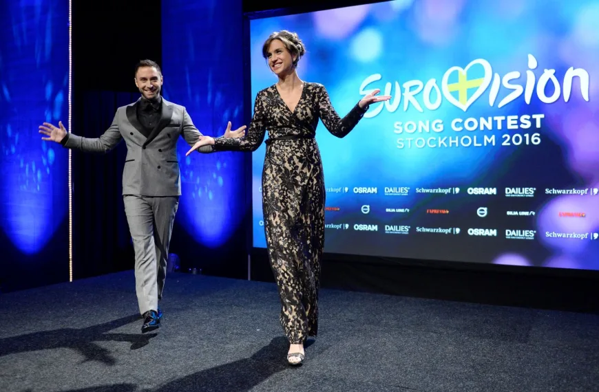 Η Μόλιν Άκερμαν και η Πέτρα Μιάντε παρουσιάστριες της Eurovision 2024