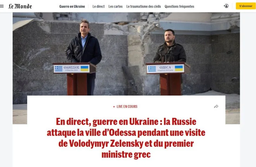 Το παρασκήνιο της επεισοδιακής επίσκεψης Μητσοτάκη στην Οδησσό-…