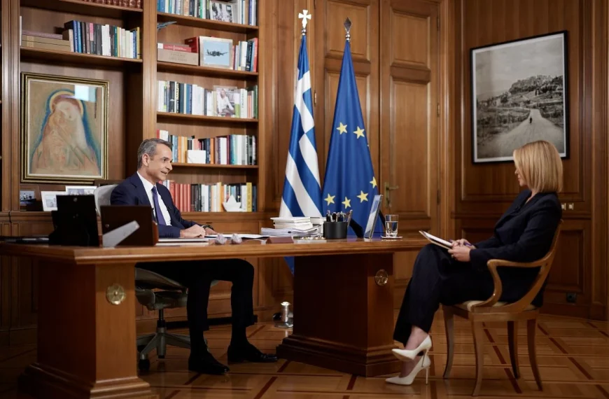 Μητσοτάκης στον ΣΚΑΪ: «Οι Ευρωεκλογές είναι εθνική κάλπη, αλλά…