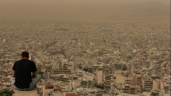 Μεταφορά σκόνης από τη Σαχάρα σήμερα