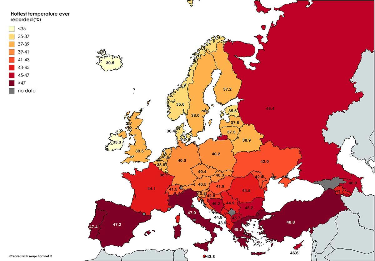 Kαλοκαίρι 2023: Το θερμότερο στο βόρειο ημισφαίριο τα τελευταία 2.000 χρόνια