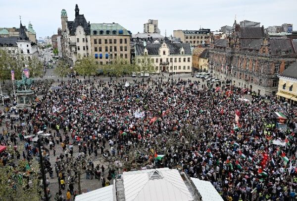 Σουηδία: Μεγάλη διαδήλωση στο Μάλμε κατά της συμμετοχής του Ισραήλ στη Eurovision