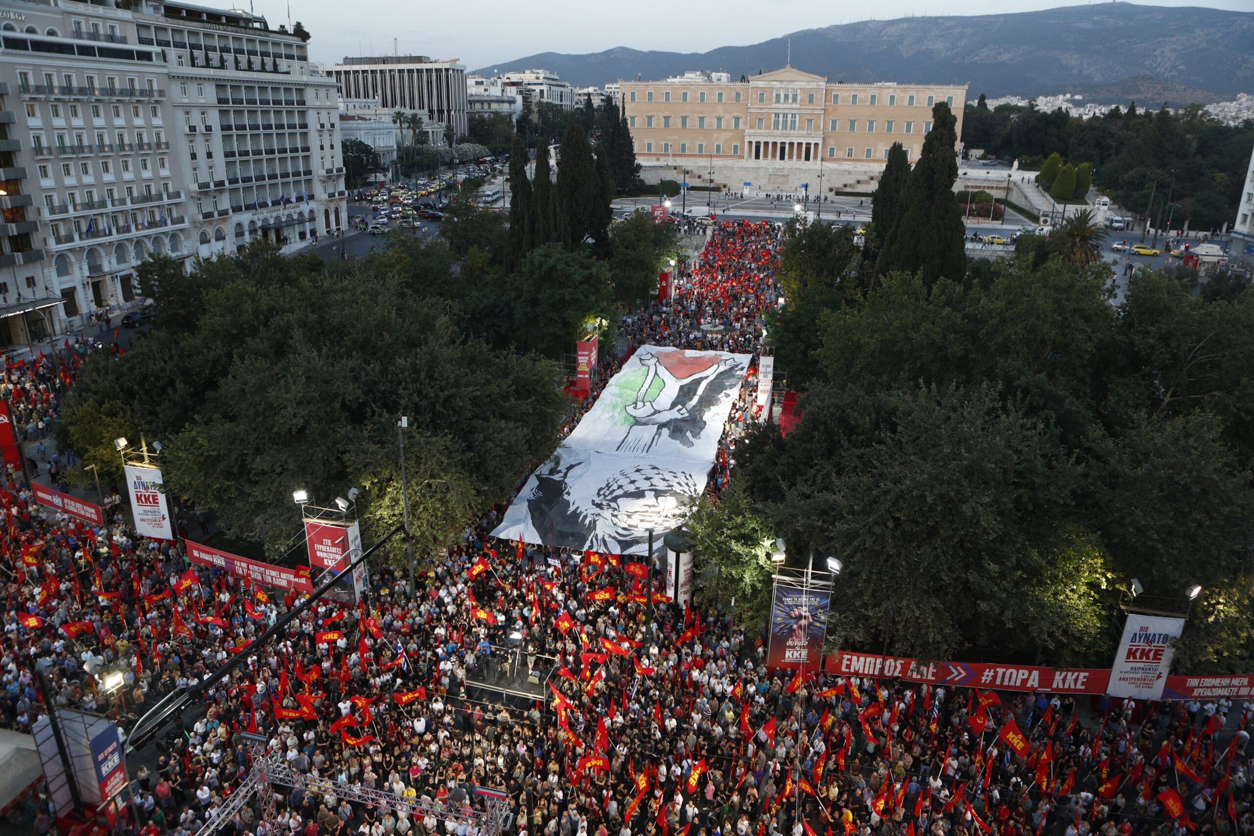 Κουτσούμπας: Την Κυριακή δυναμώνουμε το ΚΚΕ το μοναδικό αντίπαλο δέος απέναντι στην κυβέρνηση της ΝΔ, την αντιλαϊκή ΕΕ και τα κόμματά της