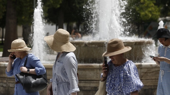 Στους 44°C έφτασε σήμερα η θερμοκρασία