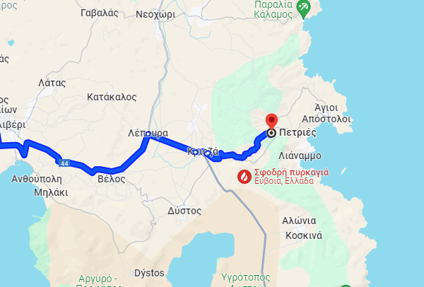 Google: Επεκτείνει το εργαλείο ανίχνευσης ορίων πυρκαγιών και στην Ελλάδα