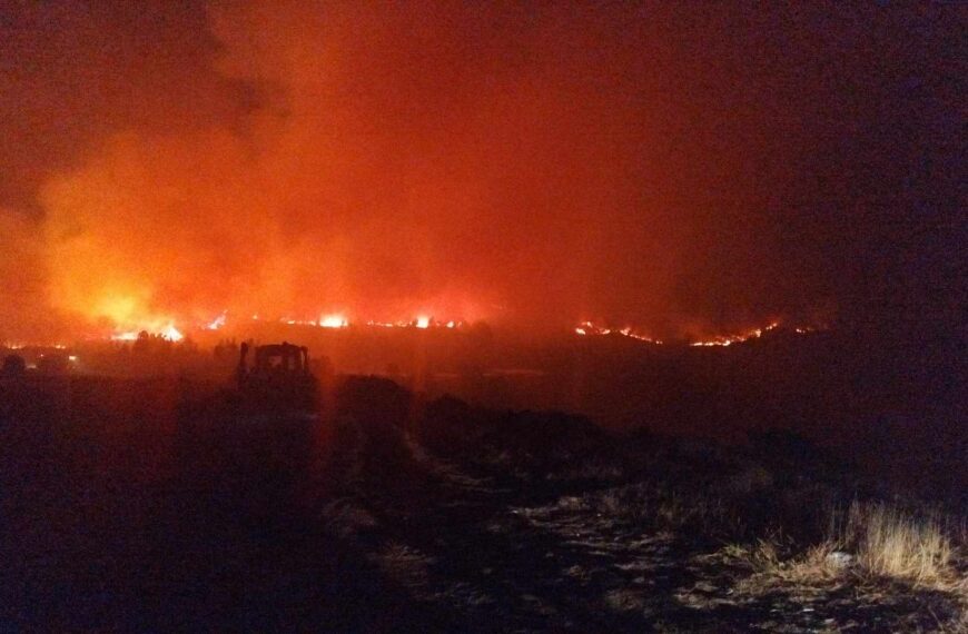 Η “ξεχασμένη” φωτιά στο όρος Όρβηλος καίει για 28η ημέρα