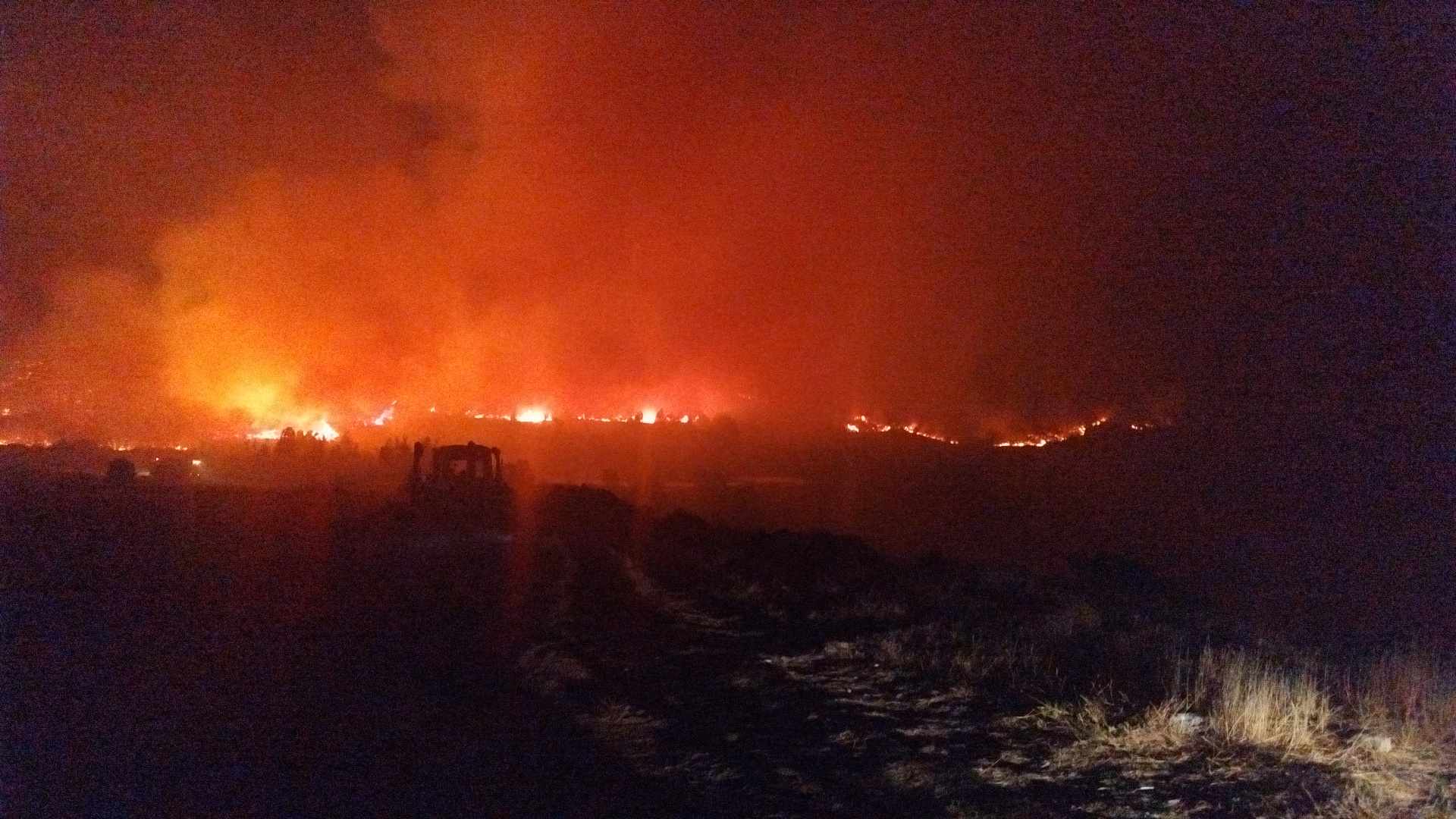 Η “ξεχασμένη” φωτιά στο όρος Όρβηλος καίει για 28η ημέρα