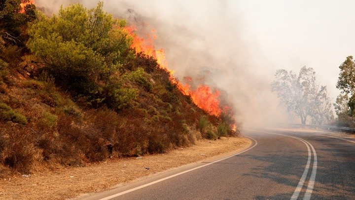 Tα κυριότερα μέτωπα της πυρκαγιάς στην Αττική