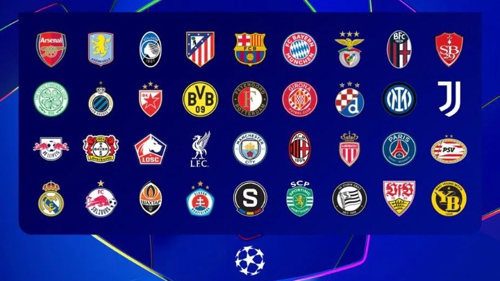 Champions League: Οι 36 ομάδες της League Phase 2024-25