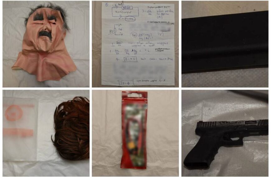 Έκρηξη στους Αμπελόκηπους: Βρέθηκαν όπλα, μάσκες και σχεδιαγράμματα – Συνελήφθη η 30χρονη το απόγευμα της Δευτέρας