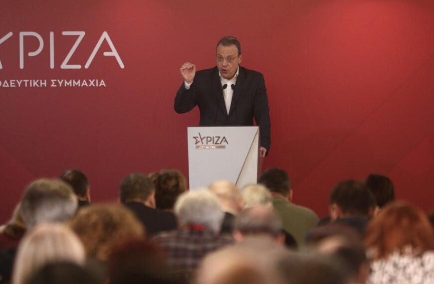 Σωκράτης Φάμελλος: Είμαστε περήφανοι για την πρώτη φορά Αριστερά – Το…