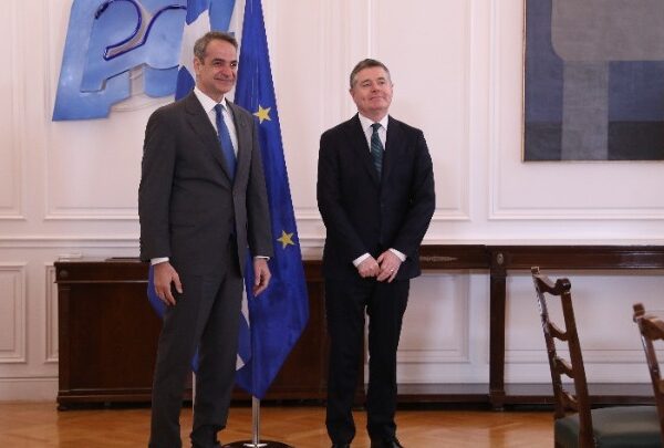 Μητσοτάκης: Η ελληνική οικονομία σημειώνει συνεχή πρόοδο – Ντόναχιου: Αναγνωρίζω την εξαιρετική…