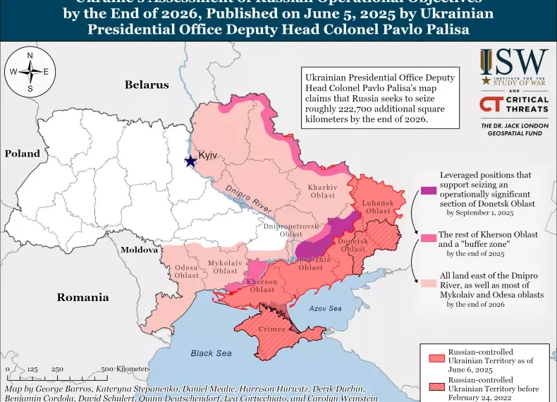 Ρωσική προέλαση προς το Ντνιπροπετρόφσκ και το Σούμι:&hellip;
