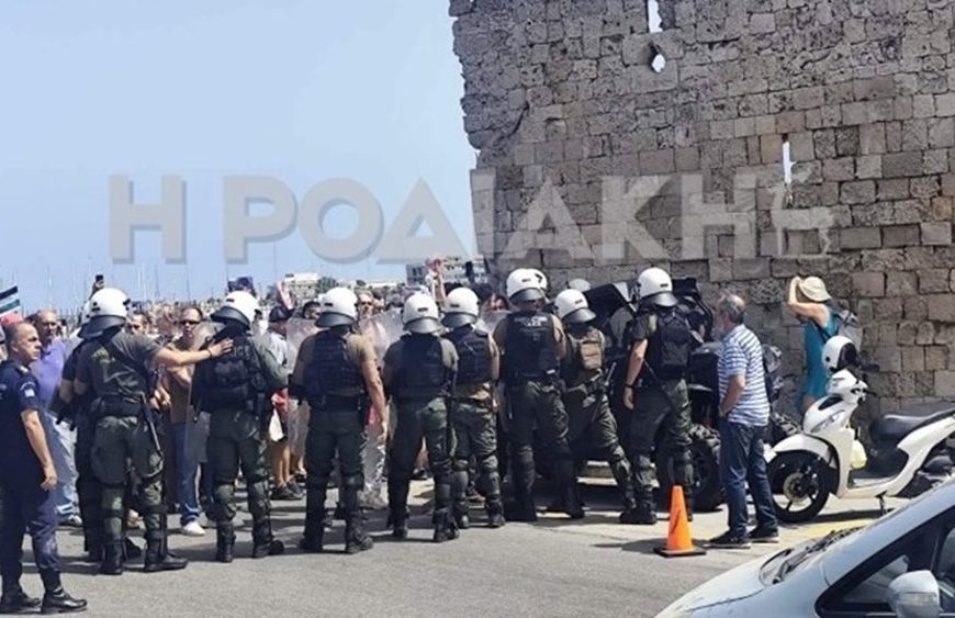 Ένταση και προσαγωγές στη Ρόδο για το «Crown&hellip;