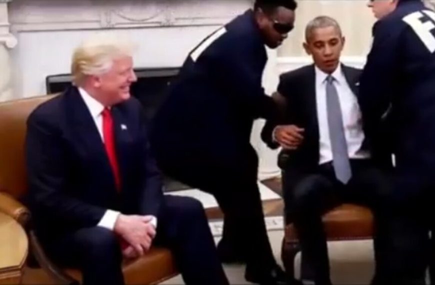 Η σύλληψη Ομπάμα στο Λευκό Οίκο προκαλεί σάλο…