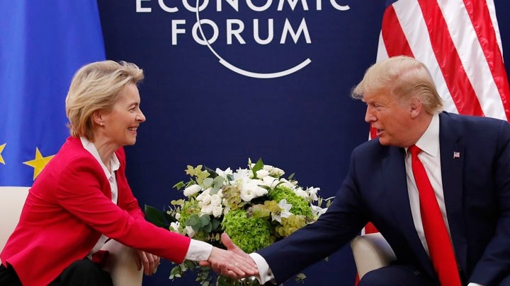 Τέρνμπερι: Κρίσιμη συνάντηση φον ντερ Λάιεν – Τραμπ…