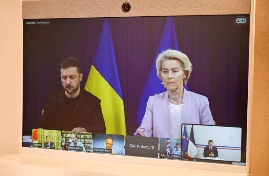 Ευρωπαίοι ηγέτες στην τηλεδιάσκεψη για την Ουκρανία: «Πίεση&hellip;