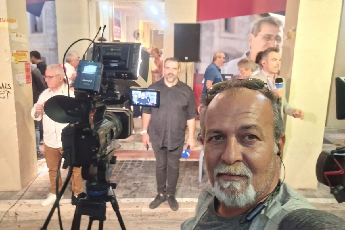 Θλίψη στον δημοσιογραφικό κόσμο: Έφυγε από τη ζωή ο καμεραμάν του ΑΝΤ1 Γιώργος…