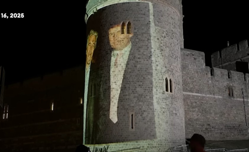 Προβολές με τον Έπσταϊν στο Κάστρο του Ουίνδσορ λίγο πριν την άφιξη Τραμπ…